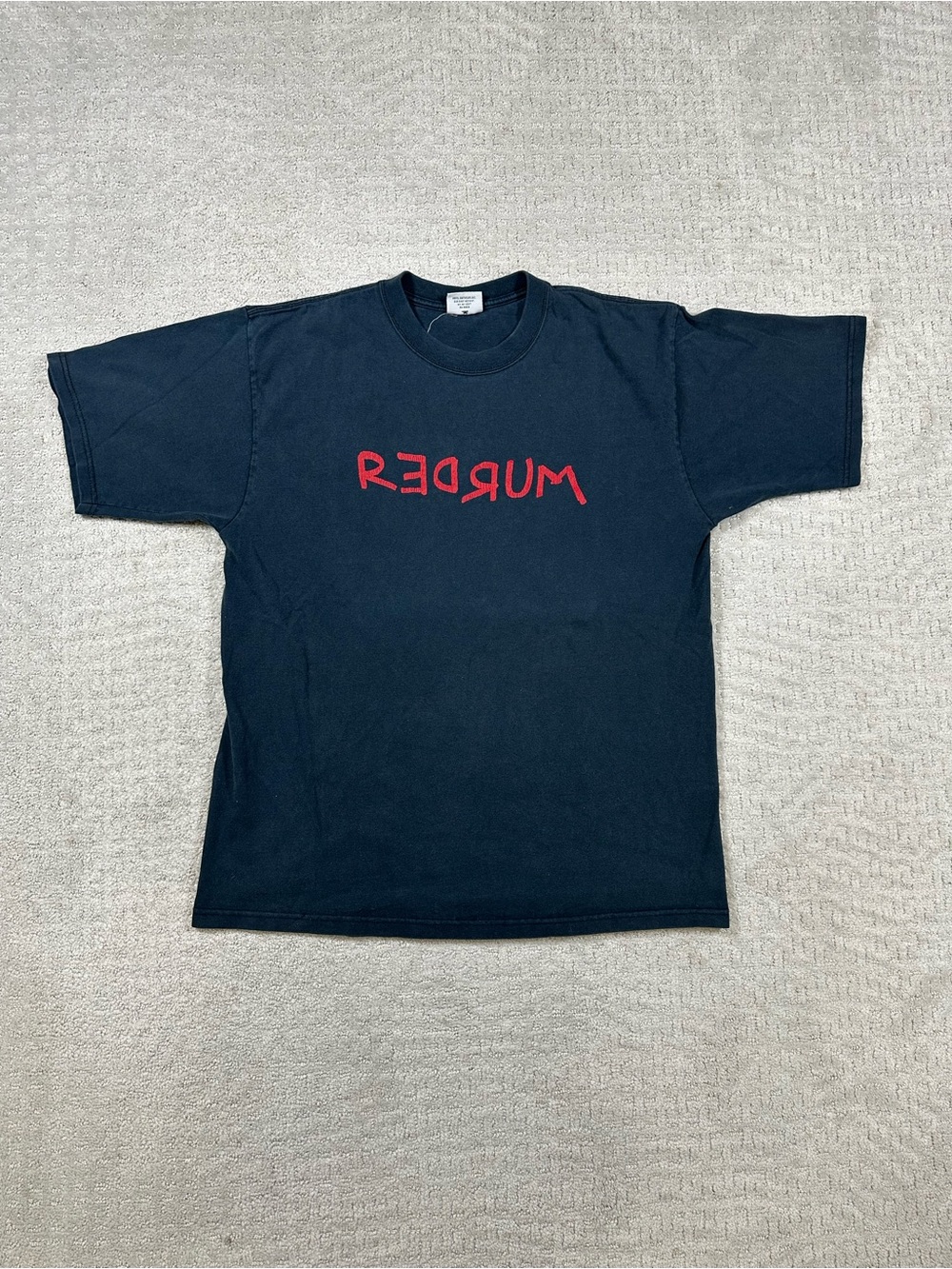 Vintage 90s The Shining RedRum Murder Horror Series ABC Graphic Promo TShirt L